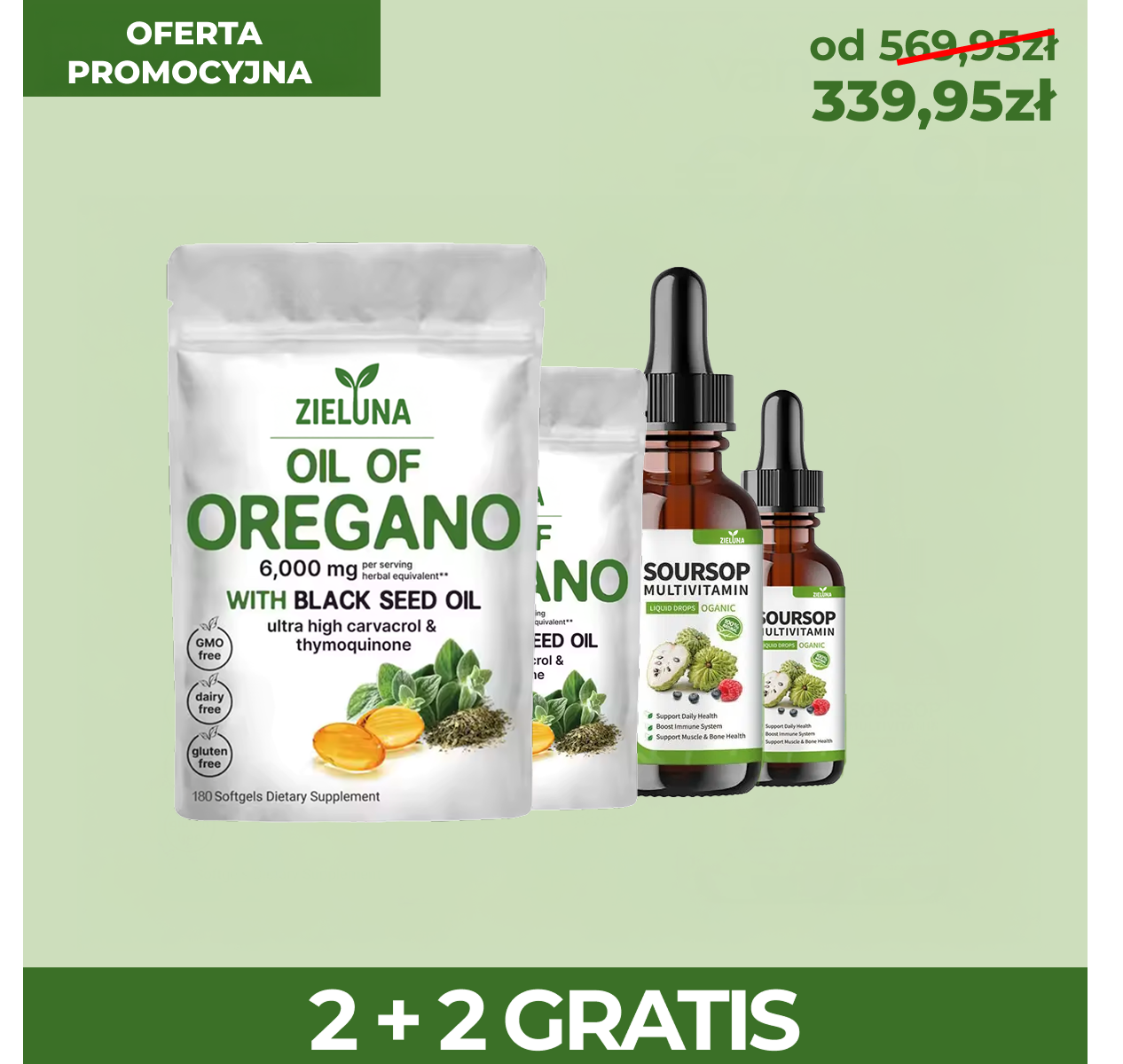 Zieluna - Zestaw Detox