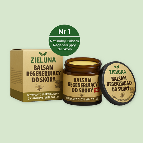 Zieluna - Balsam regenerujący do skóry